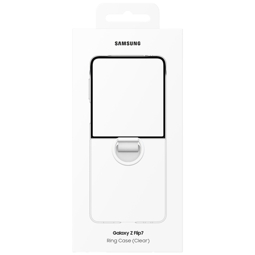 Galaxy Z Flip7 Ring Case (Clear) Transparent EF‑QF766CTEGWW