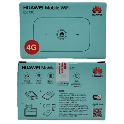 HUAWEI Mobile WiFi 4G Unlocked Pocket Router (E5573Cs-322)