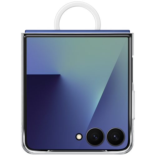 Galaxy Z Flip7 Ring Case (Clear) Transparent EF‑QF766CTEGWW