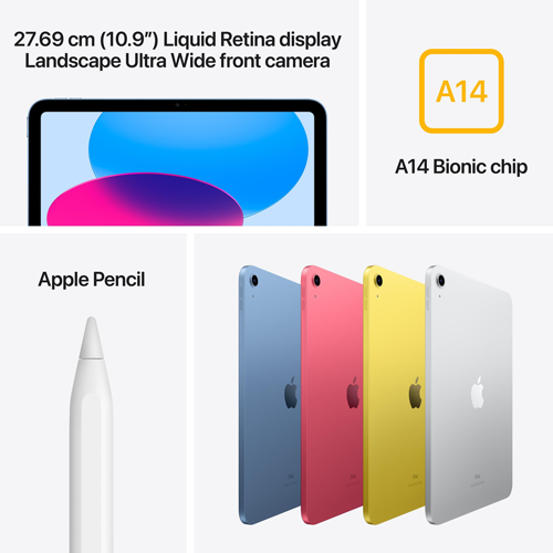 Apple iPad 10th Generation 10.9 inch (Wi-Fi 256GB) (Middle East Version)
