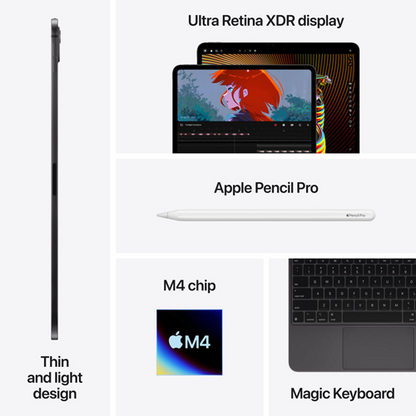 Apple iPad Pro 13-inch (M4) Wi-Fi 256GB (Middle East Version)
