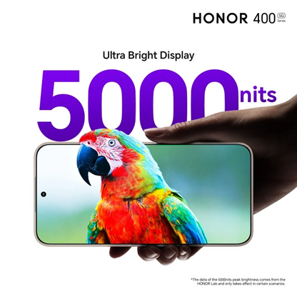 HONOR 400 Pro 5G (12GB+512GB) [with 2 Pcs of HUAWEI Band 10 as Early Bird Promo GIFT]