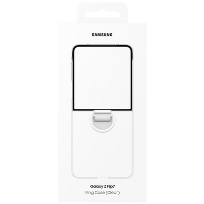 Galaxy Z Flip7 Ring Case (Clear) Transparent EF‑QF766CTEGWW