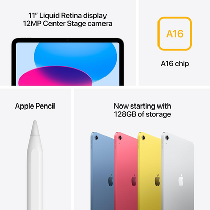 Apple iPad 11-inch (A16) Wi-Fi 128GB (Middle East Version)