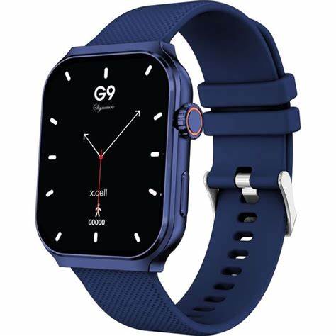 XCell G9 Signature Smart Watch [with 2 Additional XCell Premium Silicon Straps]