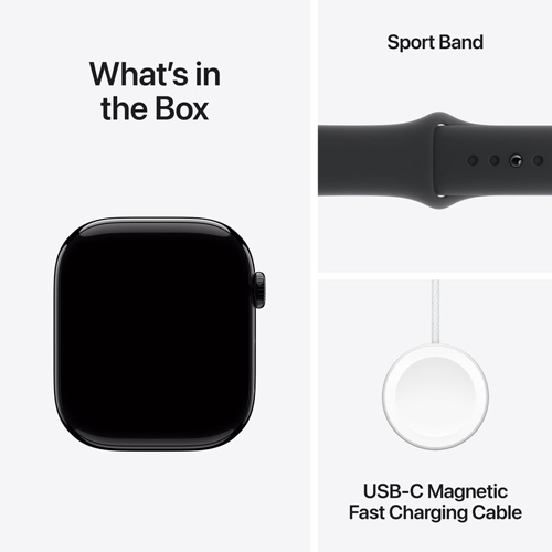 Apple Watch Series 10 GPS 42mm with Sport Band (English Edition)