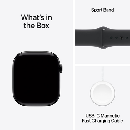 Apple Watch Series 10 GPS 42mm with Sport Band (English Edition)