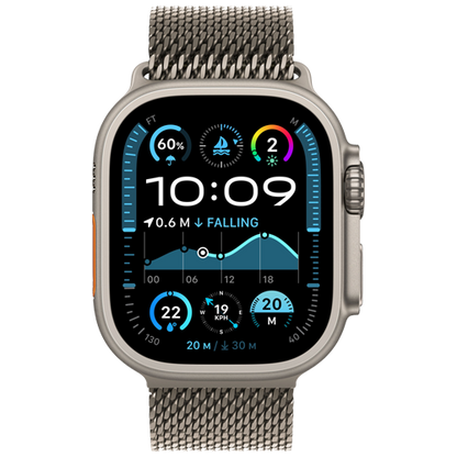 Apple Watch Ultra 2 GPS + Cellular 49mm with Milanese Loop (English Edition)