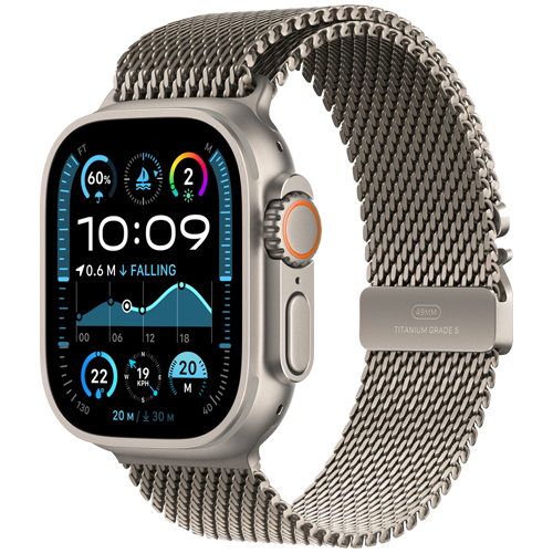 Apple Watch Ultra 2 GPS + Cellular 49mm with Milanese Loop (English Edition)