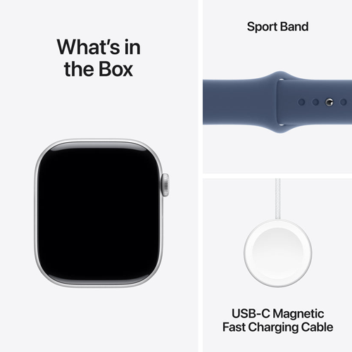 Apple Watch Series 10 GPS 42mm with Sport Band (English Edition)