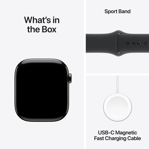 Apple Watch Series 10 GPS 42mm with Sport Band (English Edition)