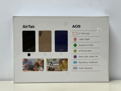 AirTab A09 8-inch Tablet (16GB+1TB ROM)