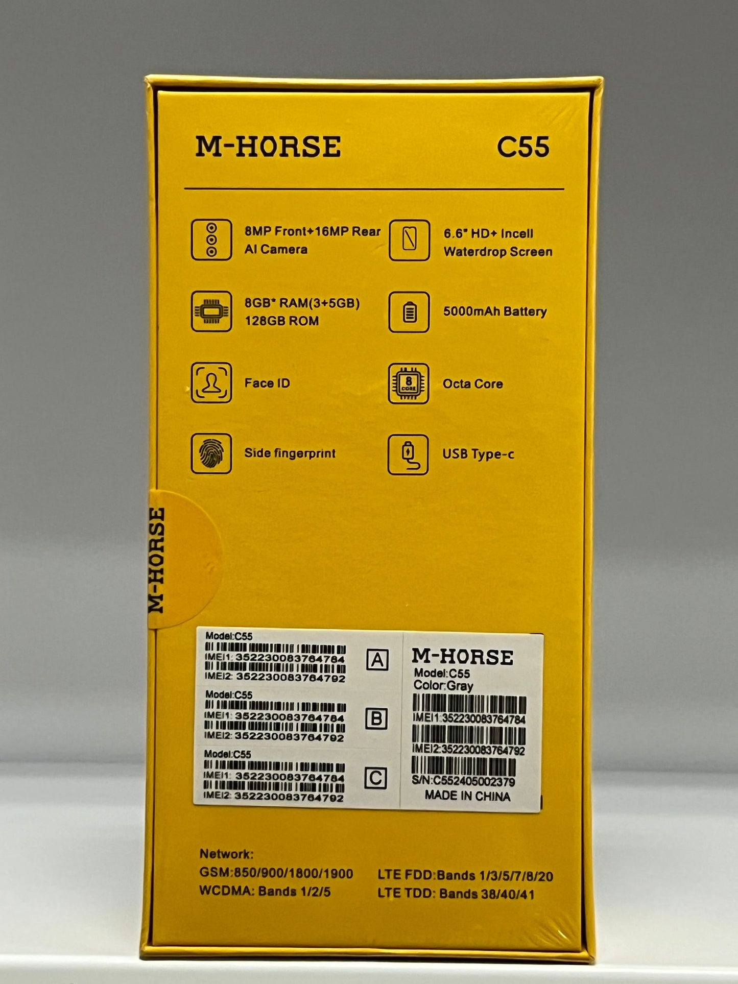 M-HORSE C55 (3GB+5GB/128GB)