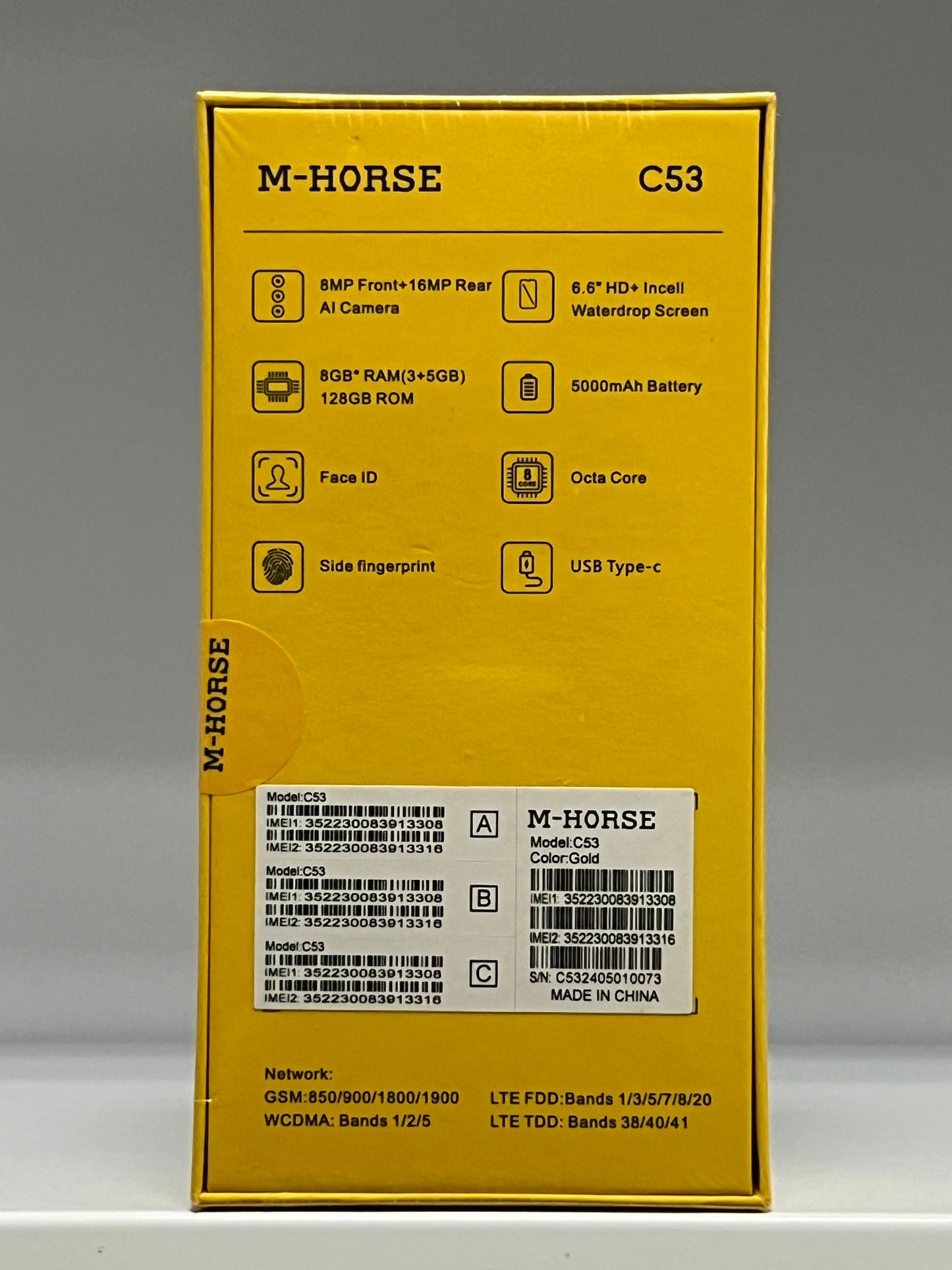 M-HORSE C53 (3GB+5GB/128GB)