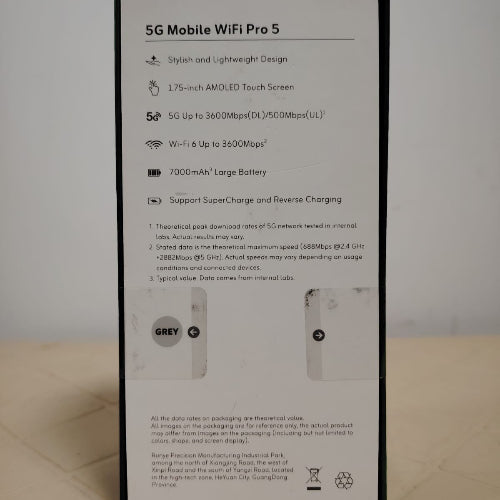 Zain Hotspot 5G Mobile Wi-Fi Pro Router Zain Locked (E6888-982)