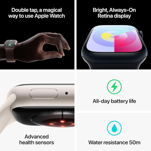 Apple Watch Series 9 45mm GPS with Sport Band